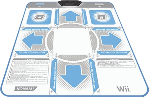 Wii ddr shop mat